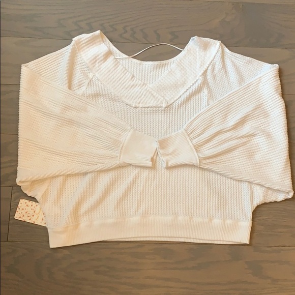 Nwt Free People Westend Thermal Long Sleeve Top - Picture 7 of 9